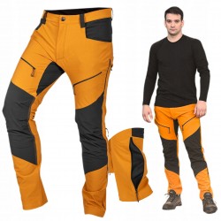 NEO SPODNIE ROBOCZE DO PASA OUTDOOR 4 WAY STRETCH MUSZTARDOWE 81-291 r XL