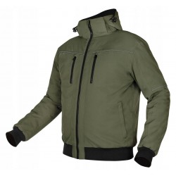 NEO KURTKA OCIEPLANA KAPTUR OUTDOOR ZIELONA ODBLASKOWA CE 81-579 r. XL/54