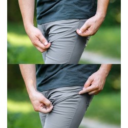 NEO SPODNIE ROBOCZE OUTDOOR 4 WAY STRETCH SZARE DO PASA 81-297 r. XXL/56