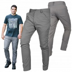 NEO SPODNIE ROBOCZE OUTDOOR 4 WAY STRETCH SZARE DO PASA 81-297 r. XXL/56
