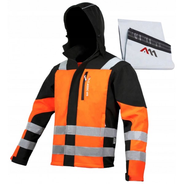 KURTKA ROBOCZA Softshell MĘSKA WODOODPORNA ODBLASKOWA OSTRZEGAWCZA BHP XXL KURTKA ROBOCZA Softshell MĘSKA WODOODPORNA ODBLASKOWA OSTRZEGAWCZA BHP XXL