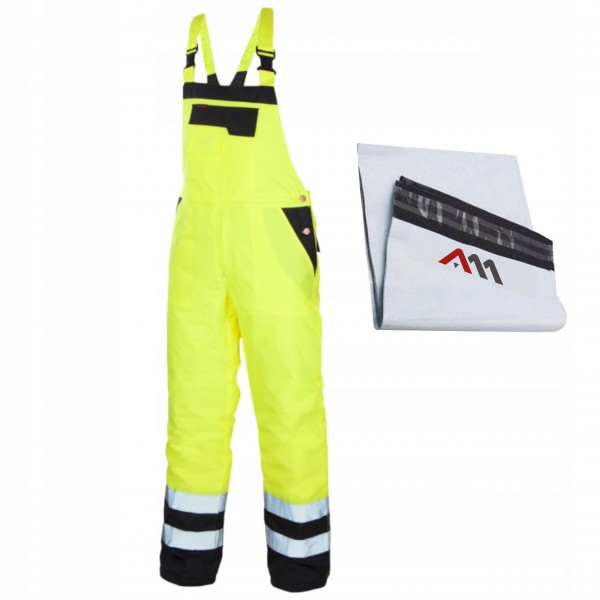 SPODNIE ROBOCZE OGRODNICZKI ODBLASK ŻÓŁTE ART.MAS OC FLASH BI YELLOW r. 3XL SPODNIE ROBOCZE OGRODNICZKI ODBLASK ŻÓŁTE ART.MAS OC FLASH BI YELLOW r. 3XL