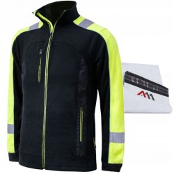 POLAR ROBOCZY CIEPŁY BLUZA POLAROWA OCIEPLANA ODBLASKOWA OSTRZEGAWCZA r.3XL