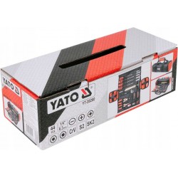 YATO ZESTAW NARZĘDZIOWY 44 SZTUKI ELEMENTY TORBA/ETUI YT-39280 KLUCZE