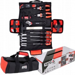 YATO ZESTAW NARZĘDZIOWY 44 SZTUKI ELEMENTY TORBA/ETUI YT-39280 KLUCZE