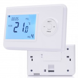 REGULATOR TEMPERATURY TERMOSTAT STEROWNIK POKOJOWY DO KOTŁA PIECA LCD