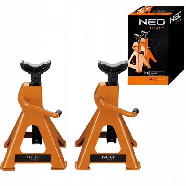 NEO TOOLS PODSTAWKI KOBYŁKI POD SAMOCHÓD WARSZTATOWE 2T 2SZTUKI 11-751 NEO TOOLS PODSTAWKI KOBYŁKI POD SAMOCHÓD WARSZTATOWE 2T 2SZTUKI 11-751