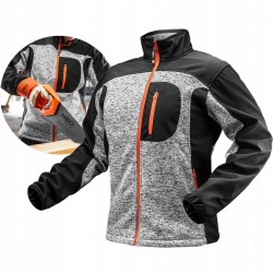 NEO BLUZA ROBOCZA DZIANA WZMACNIANA TKANINĄ SOFTSHELL POLAR 81-555 L/52