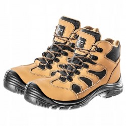 BUTY TRZEWIKI ROBOCZE OCHRONNE SKÓRZANE S3 SRC BEZ METALU NEO 82-125 r. 44