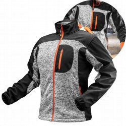 NEO BLUZA ROBOCZA DZIANA WZMACNIANA TKANINĄ SOFTSHELL POLAR 81-555 XL/54