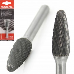 FREZ PŁOMIENIOWY TRZPIENIOWY OBROTOWY 10X25 TRZPIEŃ 6 MM F1025 M225654