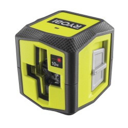 RYOBI LASER KRZYŻOWY RBCLLR1 CZERWONA WIĄZKA DIODA LED 10M UCHWYT + STATYW