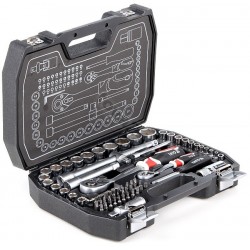 YATO ZESTAW 72el KLUCZE NASADOWE NASADKI YT-38782 + PŁASKO OCZKOWE 6-22mm