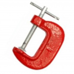 ŚCISK ŚLUSARSKI STOLARSKI G-CLAMP 1" DUŻA SIŁA DOCISKU KD10176