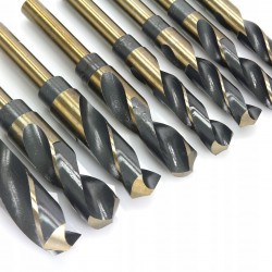 KOMPLET ZESTAW WIERTEŁ HSS 14-25.5MM 8 ELEMENTÓW WALIZKA M22302