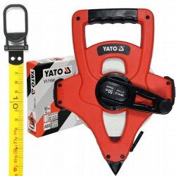 YATO MIARA GEODEZYJNA TAŚMA MIERNICZA 50MX15MM Z WŁÓKNA SZKLANEGO YT-71541