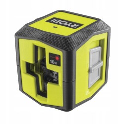 RYOBI LASER KRZYŻOWY RBCLLR1 CZERWONA WIĄZKA DIODA LED 10M UCHWYT + STATYW
