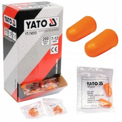 YATO ZATYCZKI STOPERY DO USZU Z PIANKI SNR 34DB BHP 200 PAR YT-74510