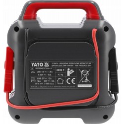 YATO URZĄDZENIE ROZRUCHOWE BEZBATERYJNE 1500A USB WYŚWIETLACZ LED YT-83070