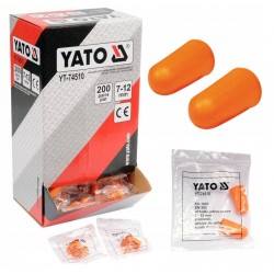 YATO ZATYCZKI STOPERY DO USZU Z PIANKI SNR 34DB BHP 200 PAR YT-74510