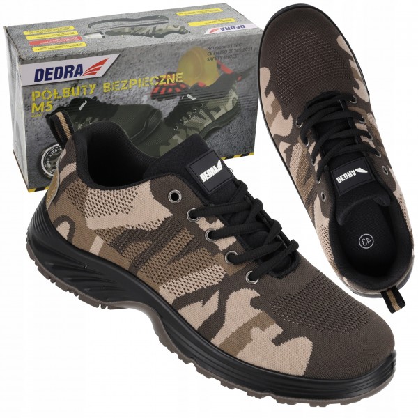 DEDRA PÓŁBUTY ROBOCZE BUTY BEZPIECZNE BHP MORO PODNOSEK SRC BH9M5 ROZ. 46 DEDRA PÓŁBUTY ROBOCZE BUTY BEZPIECZNE BHP MORO PODNOSEK SRC BH9M5 ROZ. 46