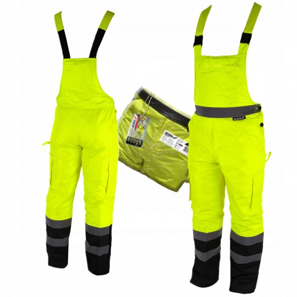 DEDRA SPODNIE ROBOCZE BHP OGRODNICZKI ODBLASKOWE ŻÓŁTE CE BH80SO1 R XXXL/60 DEDRA SPODNIE ROBOCZE BHP OGRODNICZKI ODBLASKOWE ŻÓŁTE CE BH80SO1 R XXXL/60