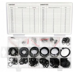 YATO ZESTAW PIERŚCIENI SEGERA ZEWNĘTRZNYCH 300 SZTUK PLASTIC BOX YT-06880