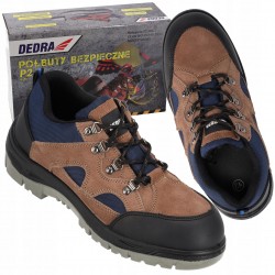 DEDRA PÓŁBUTY ROBOCZE BUTY BHP ZAMSZOWE PODNOSEK S1 SRC BH9P2 ROZMIAR 44