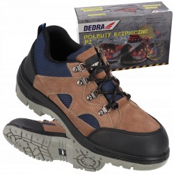 DEDRA PÓŁBUTY ROBOCZE BUTY BHP ZAMSZOWE PODNOSEK S1 SRC BH9P2 ROZMIAR 44