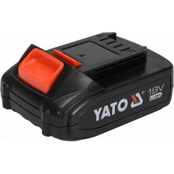YATO KLUCZ UDAROWY AKUMULATOROWY 18V 1/2 2,0AH +NASADKI YATO YT-82804 18 V
