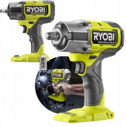 RYOBI KLUCZ UDAROWY 900Nm 1/2" BEZSZCZOTKOWY AKUM 18V ONE+ RIW18CBL-0
