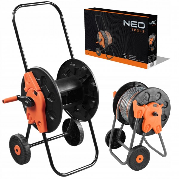NEO TOOLS WÓZEK NA WĄŻ OGRODOWY TWORZYWO SZTUCZNE DO 60 M WĘŻA 1/2" 15-793 NEO TOOLS WÓZEK NA WĄŻ OGRODOWY TWORZYWO SZTUCZNE DO 60 M WĘŻA 1/2" 15-793