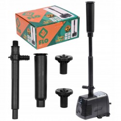 POMPA FONTANNOWA DO OCZKA WODNEGO FONTANNA 22W 1000 l/H 3X DYSZA 79928