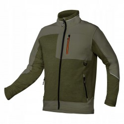 NEO BLUZA KURTKA SOFTSHELL BHP OUTDOOR ZIELONA WARM ODBLASKI CE ROZ. XXL