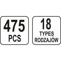 ZESTAW SPINEK SAMOCHODOWYCH MAZDA YT-06658