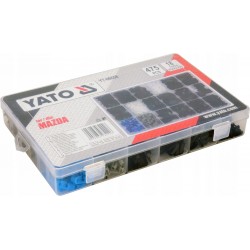 YATO KOMPLET ZESTAW SPINEK SAMOCHODOWYCH MAZDA 475 SZT YT-06658