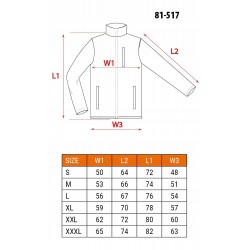 NEO BLUZA KURTKA SOFTSHELL BHP OUTDOOR ZIELONA WARM ODBLASKI CE ROZ. XXL