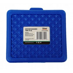 ZESTAW KLUCZE NASADOWE TORX E4-E24 NASADKI TORKX WEWNĘTRZNE 14 ELEM S11598
