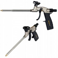 PISTOLET DO PIANKI PIOLURETANOWEJ MONTAŻOWEJ PROFI METALOWY 09170