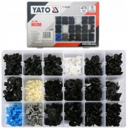 YATO KOMPLET ZESTAW SPINEK SAMOCHODOWYCH MAZDA 475 SZT YT-06658
