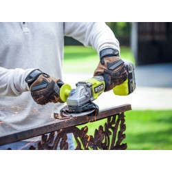 RYOBI SZLIFIERKA KĄTOWA 125mm BEZSZCZOTKOWA AKUMULATOROWA 18V RAG18BL-0