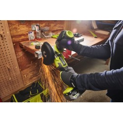 RYOBI SZLIFIERKA KĄTOWA 125mm BEZSZCZOTKOWA AKUMULATOROWA 18V RAG18BL-0