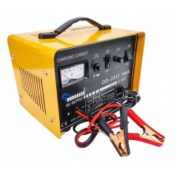 PROSTOWNIK SAMOCHODOWY Z ROZRUCHEM DO ŁADOWANIA MOCNY 140A ROZRUCH 12/24V