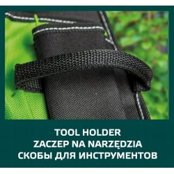 VERTO MOCNY PAS NARZĘDZIOWY OGRODOWY OGRÓD 6 KIESZENI 15G550