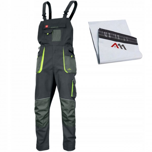 OGRODNICZKI ROBOCZE SPODNIE CLASSIC STRETCH SLIM ELASTYCZNE WZMACNIANE R 52