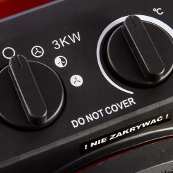 NAGRZEWNICA ELEKTRYCZNA 3000W OGRZEWACZ WENTYLATOR FARELKA PTC M80906