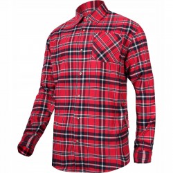 KOSZULA FLANELOWA ROBOCZA BAWEŁNA W KRATĘ CE LAHTI PRO L4180306 r. XXXL
