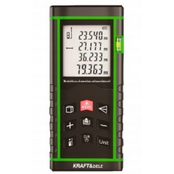 KRAFT&DELLE DALMIERZ LASEROWY CYFROWY MIERNIK ODLEGŁOŚCI 100m ETUI KD10407
