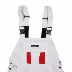 DEDRA SPODNIE OCHRONNE OGRODNICZKI ROBOCZE BIAŁE 190G/M2 BH4SO ROZ. XXL/58