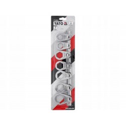 YATO ZESTAW KLUCZY OCZKOWYCH 3/8" 24-36mm DO FILTRÓW OLEJU 7el YT-05985